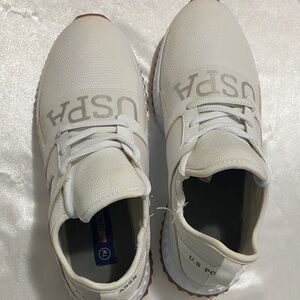 U.S. Polo Assn. Cream Sneakers